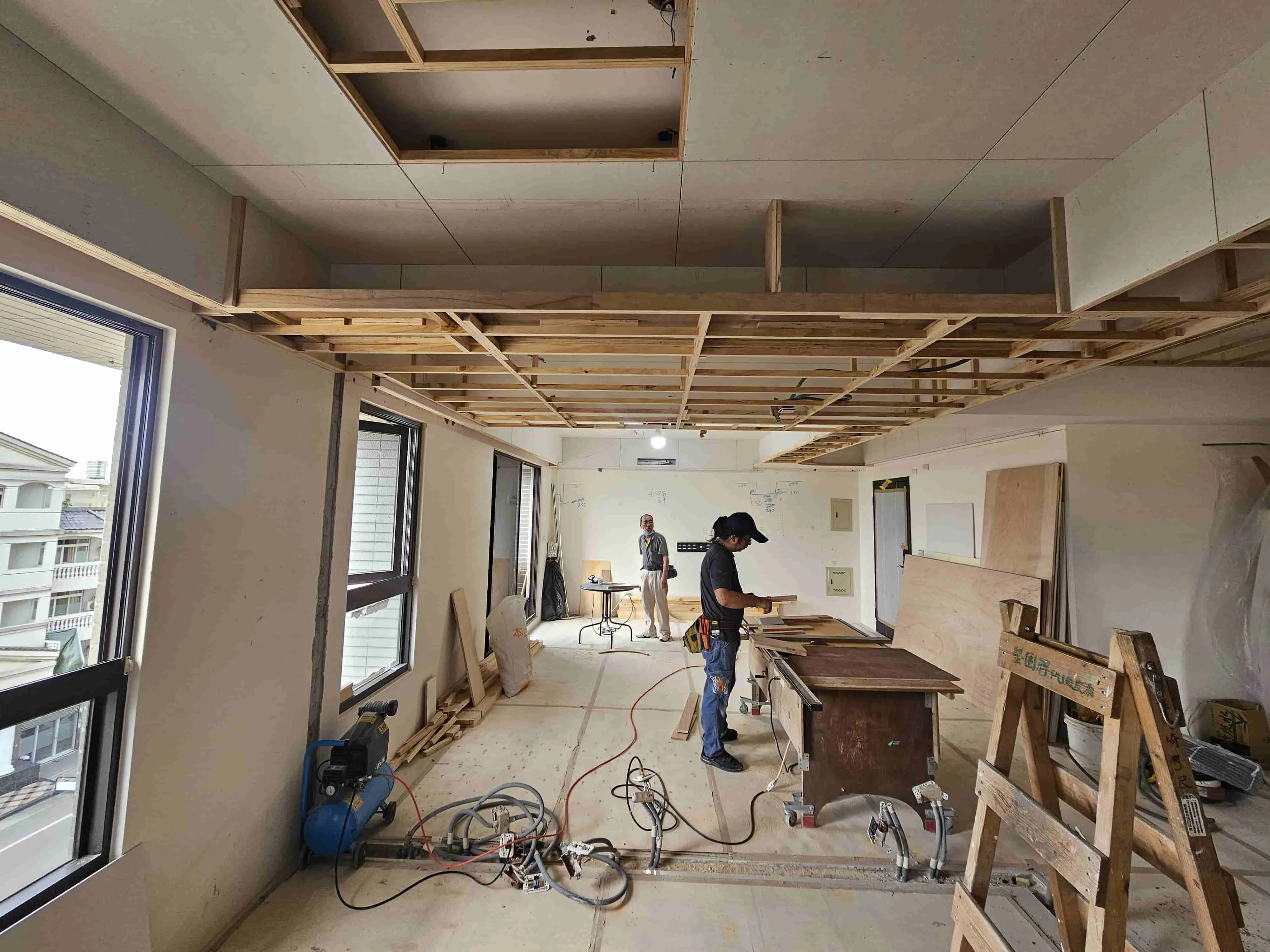 住宅空間施工現場