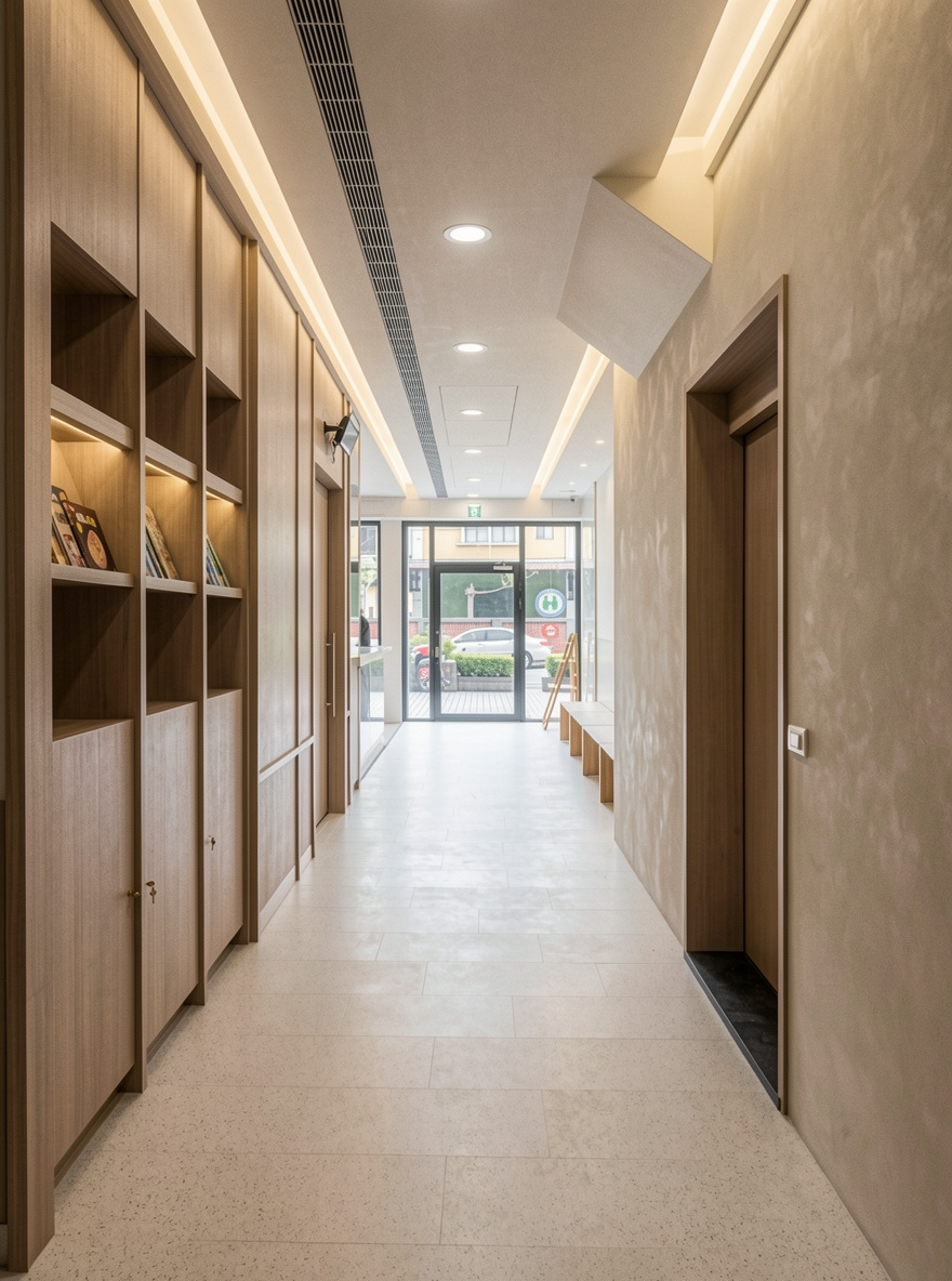 琢木室內裝修 彰化員林廣吉中醫診所 商業空間設計 完工現場