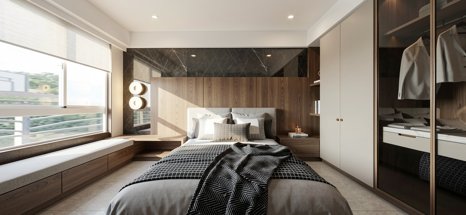 琢木室內裝修 和韻映序 住宅設計 3D提案模擬