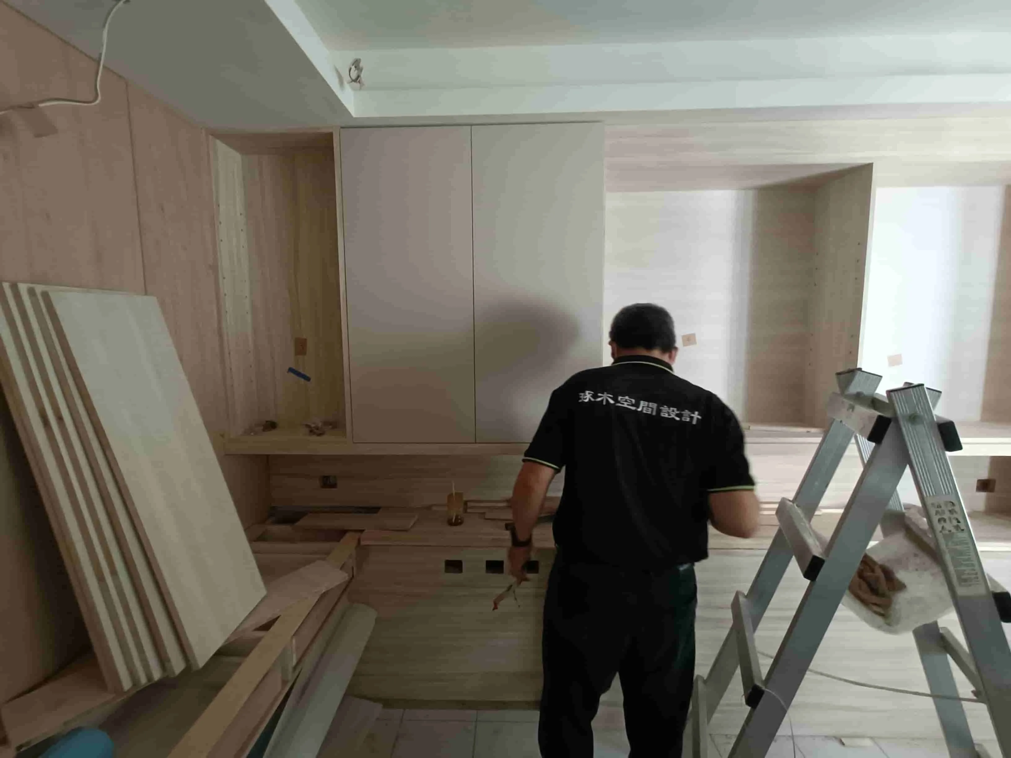 琢木室內裝修彰化溪湖自有木工廠 彰化台中裝修施工現場